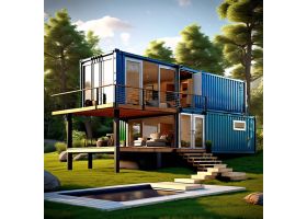 Kiến trúc nhà container đẹp